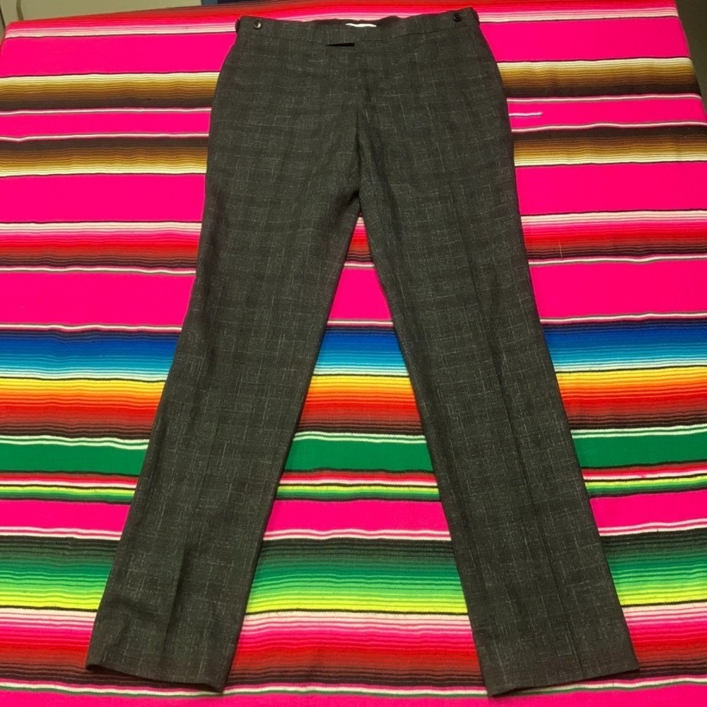 REISS Balsa Checked Tailored Trousers‎ Men's 32x32 Dress Pants Side Adjusters